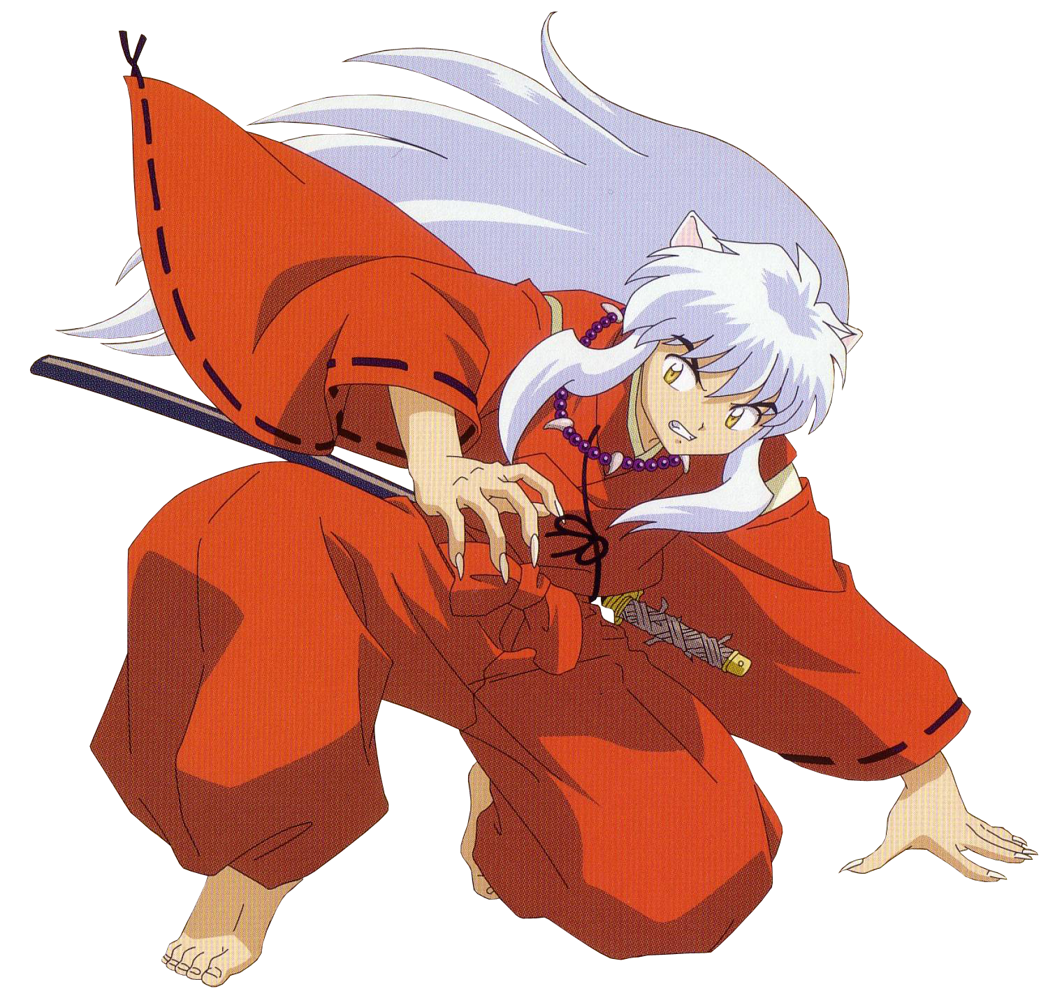 Inuyasha_ Anime_ Character_ Pose