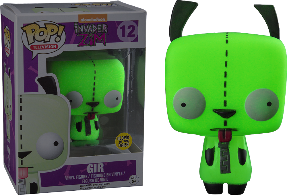 Invader Zim G I R Funko Pop Figure