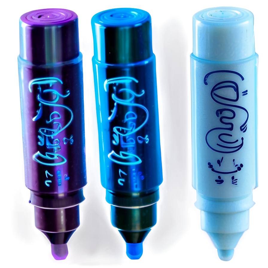 Invisible Ink Markers Pack Png Ifo13