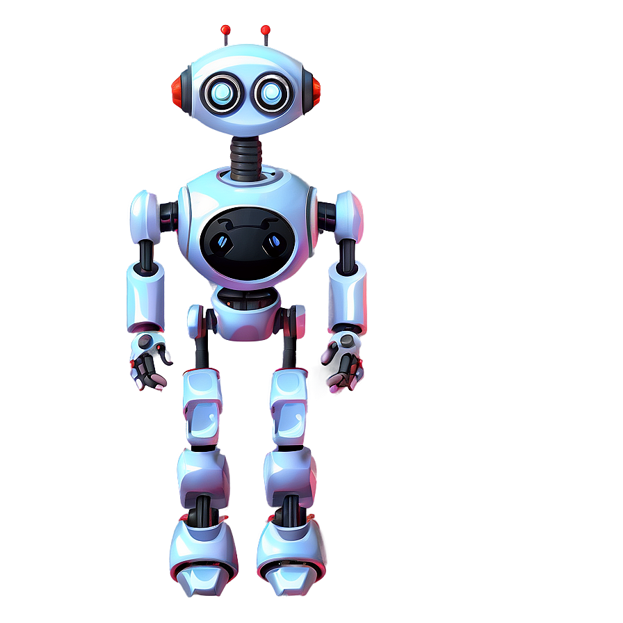 Inviting Robot Character Art Png Skv