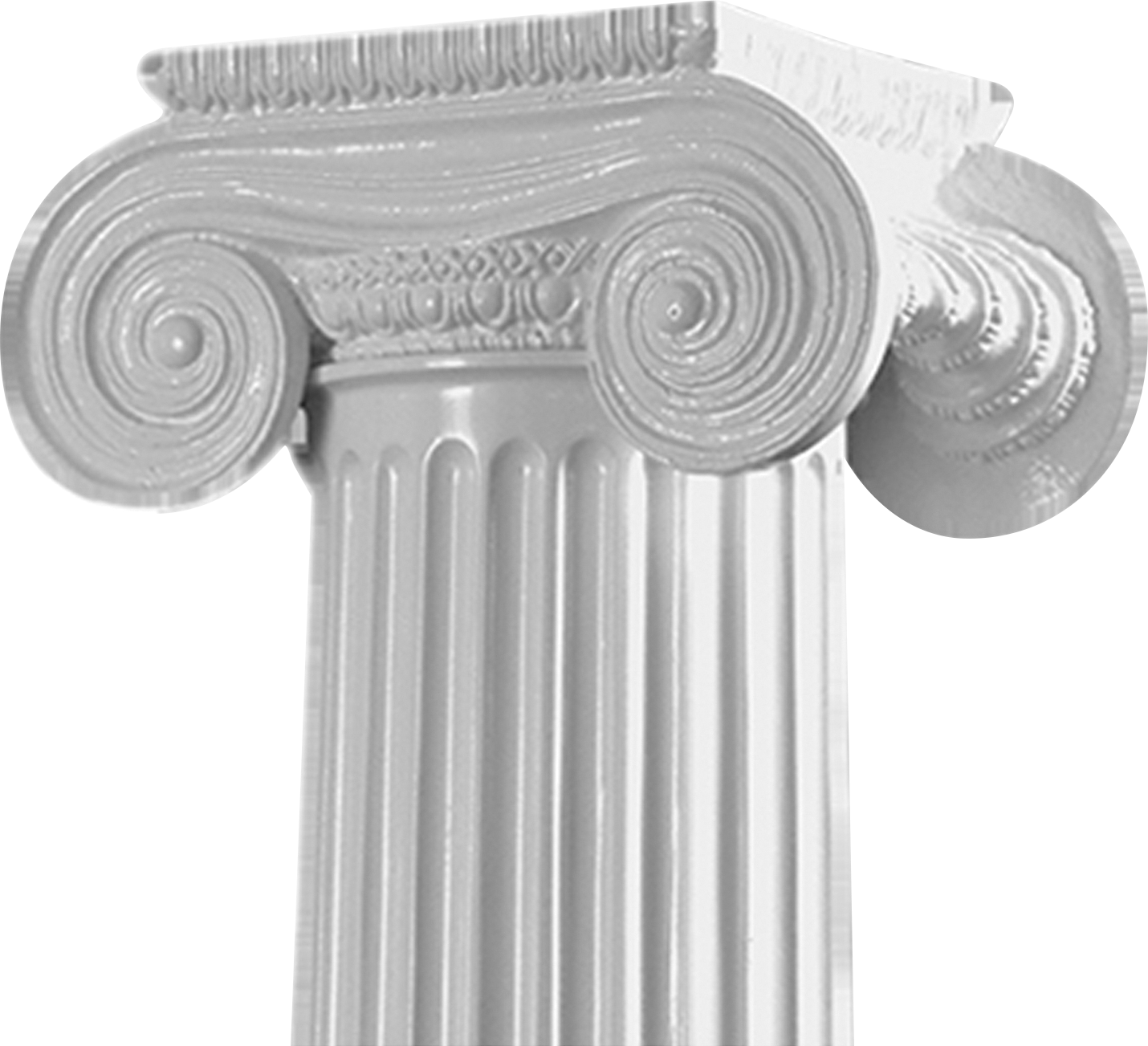 Ionic Column Capital Architecture Detail