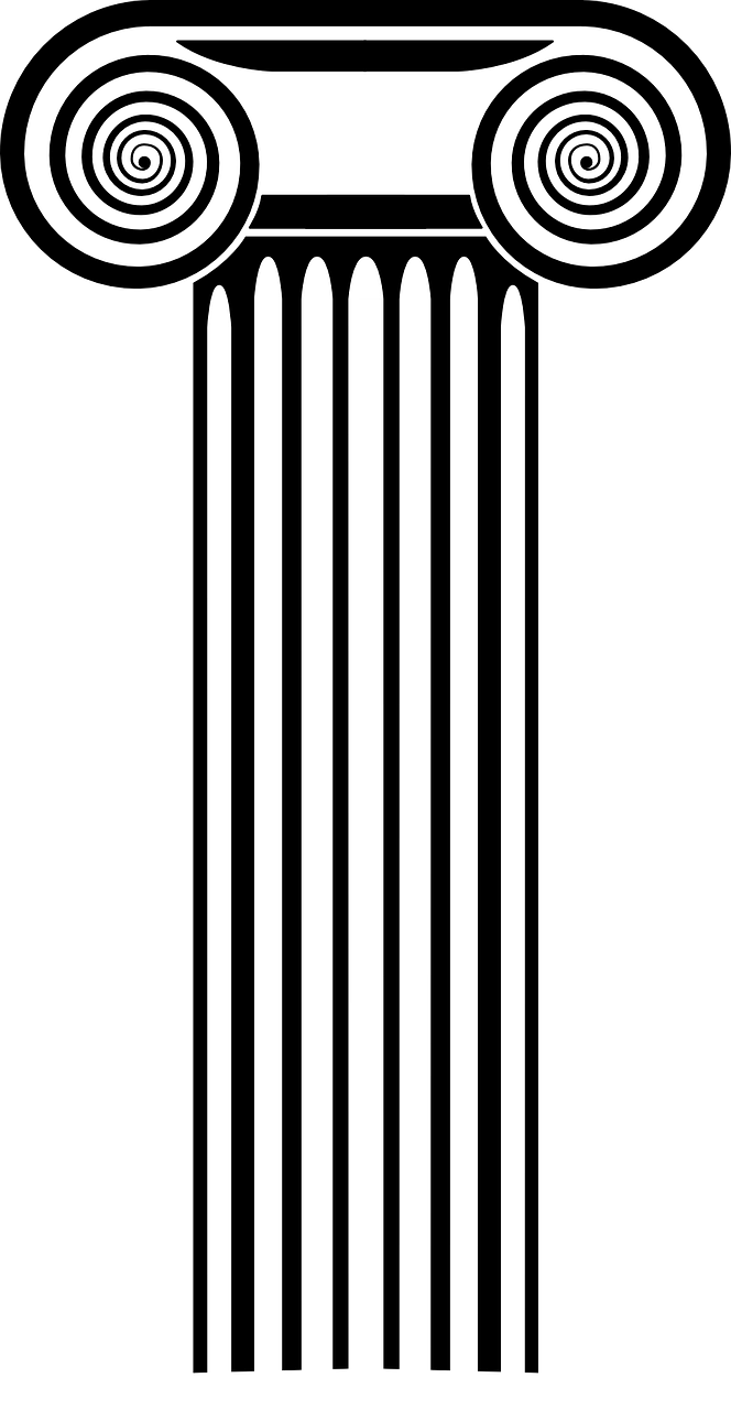 Ionic Column Graphic