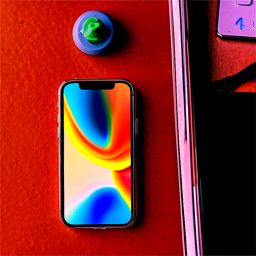 Iphone 12 On Desk Png 82