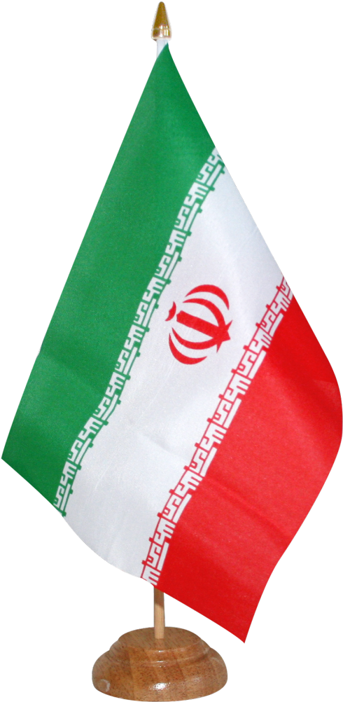 Iranian Flag Desktop Display