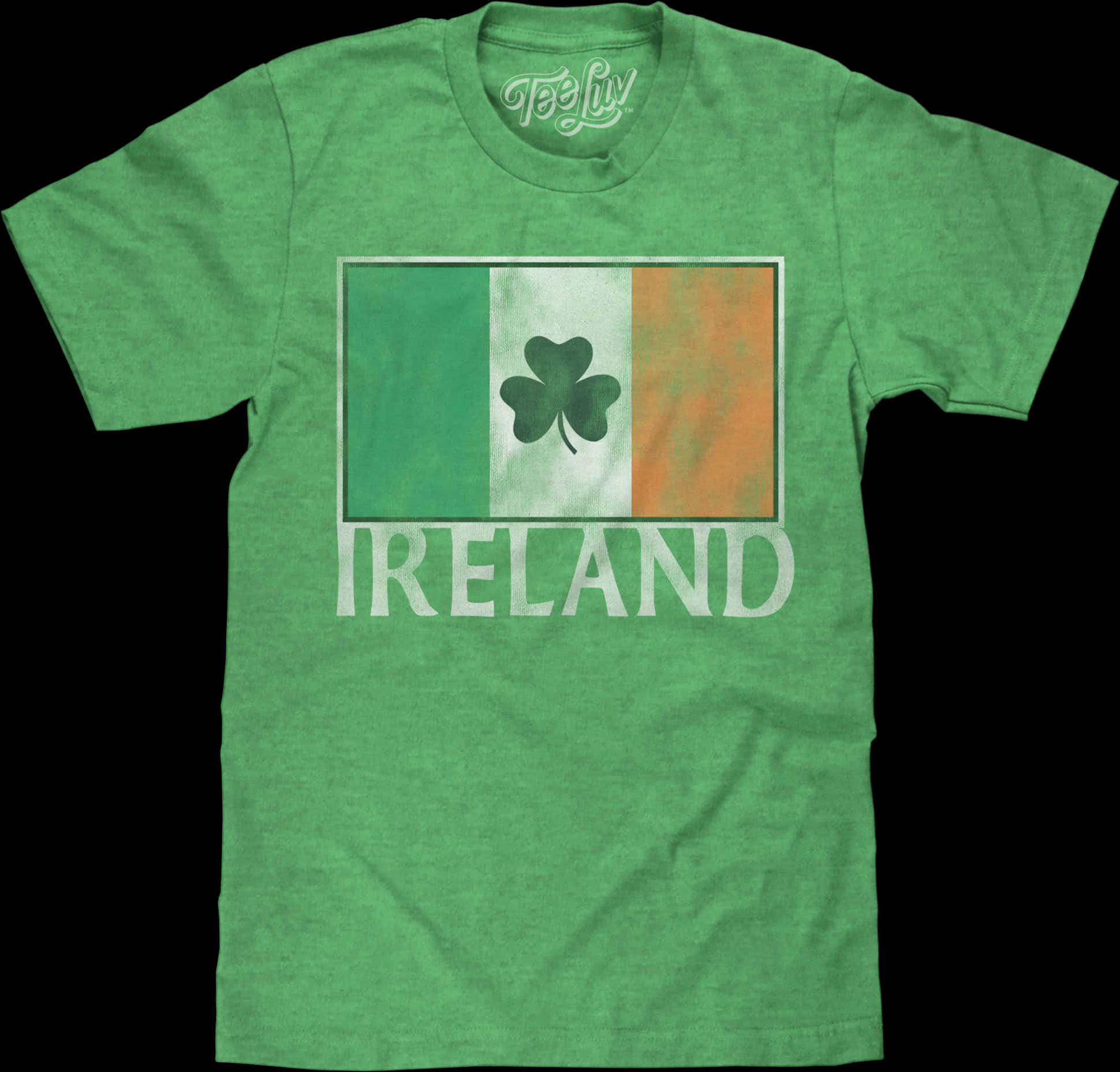 Ireland Shamrock Flag T Shirt