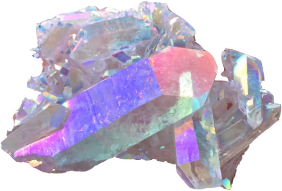 Iridescent Crystal Cluster.png