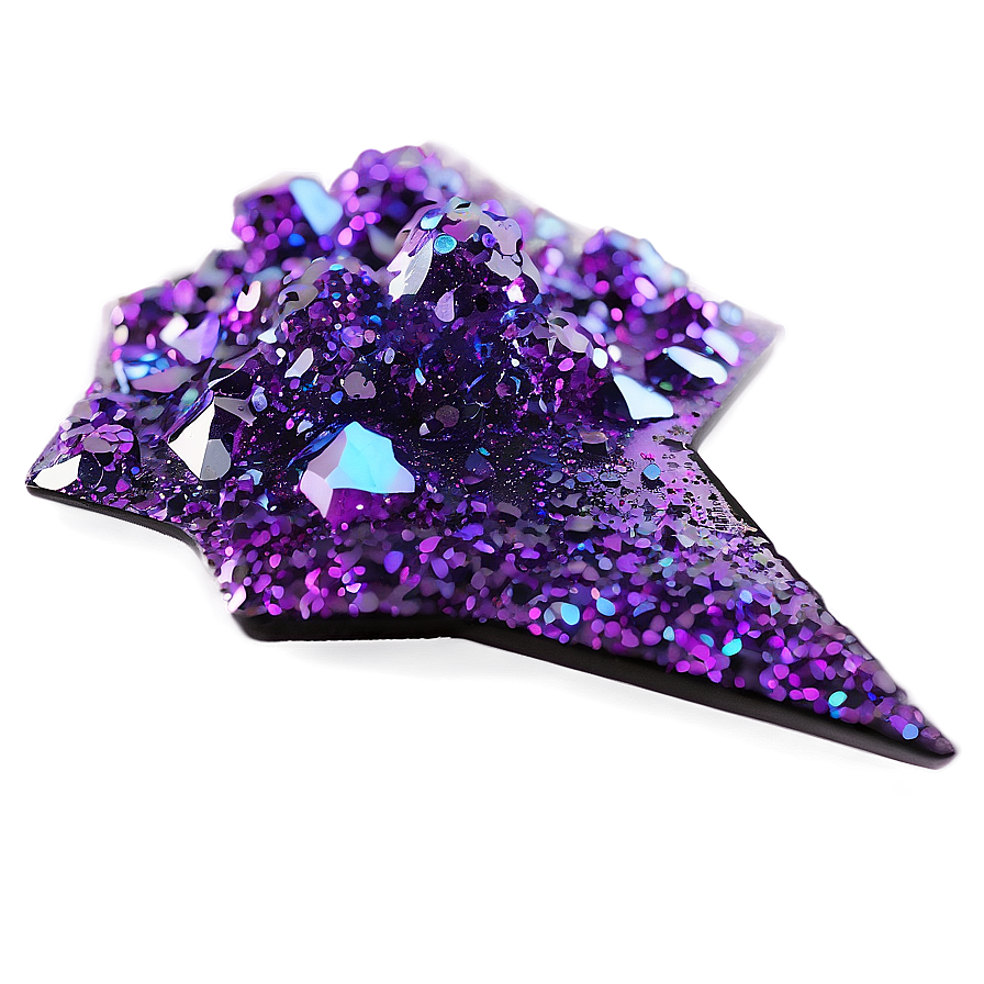 Iridescent Purple Glitter Png Sed