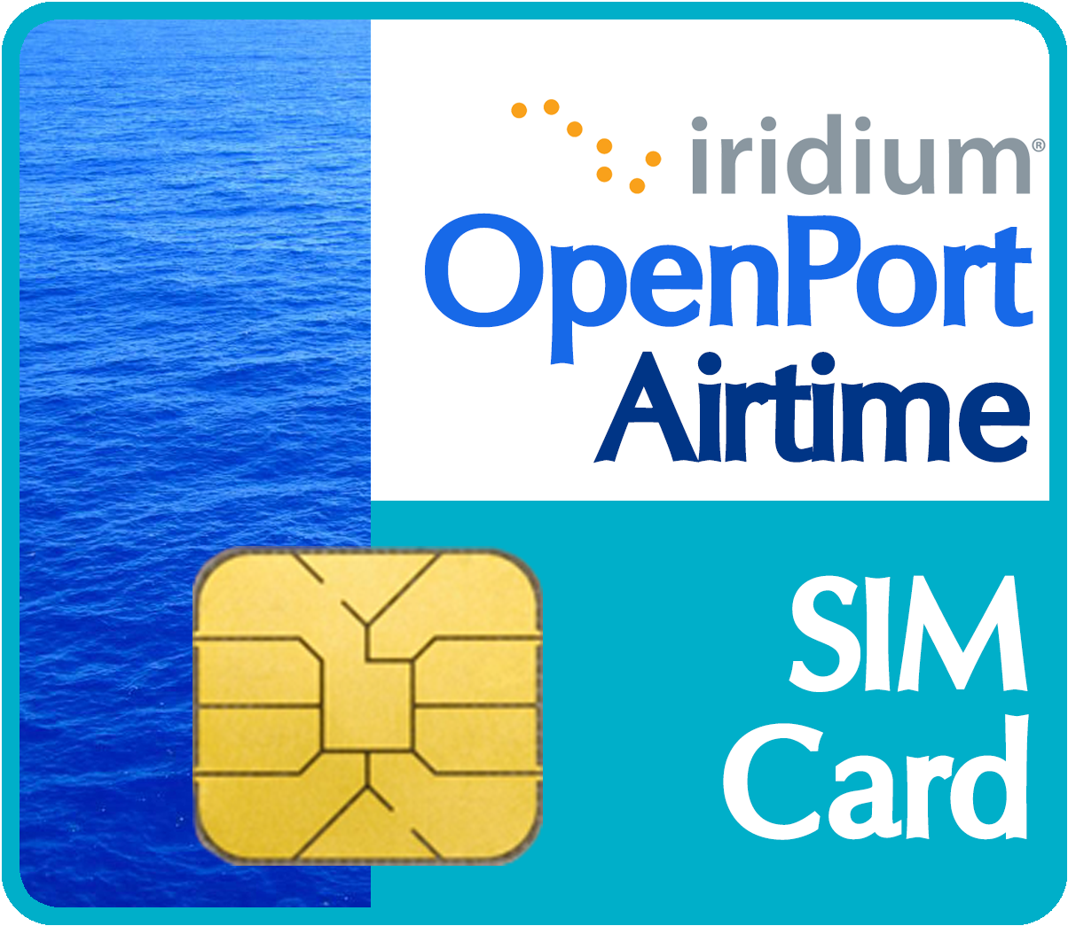 Iridium Open Port Airtime S I M Card