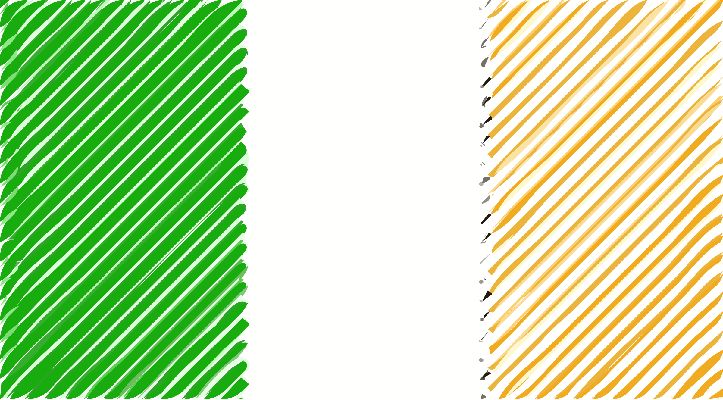 Irish Flag Abstract Art