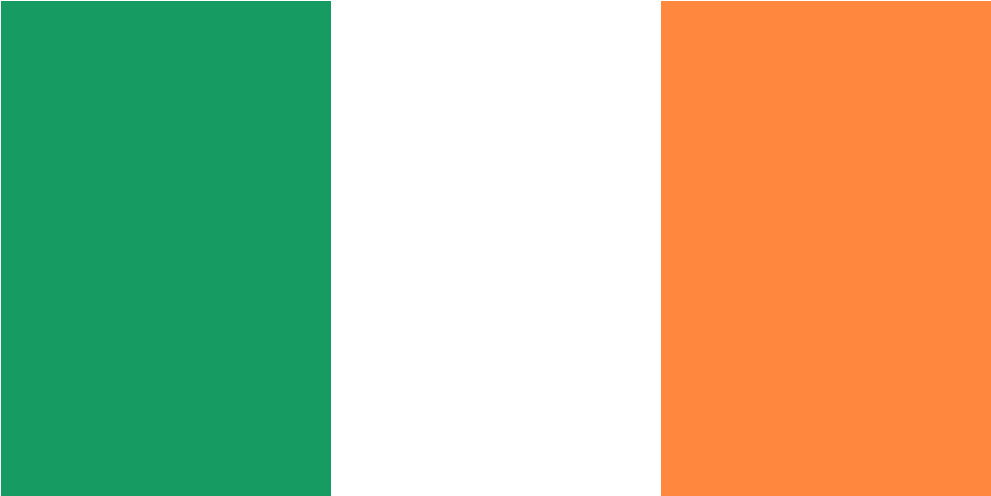 Irish Tricolor Flag