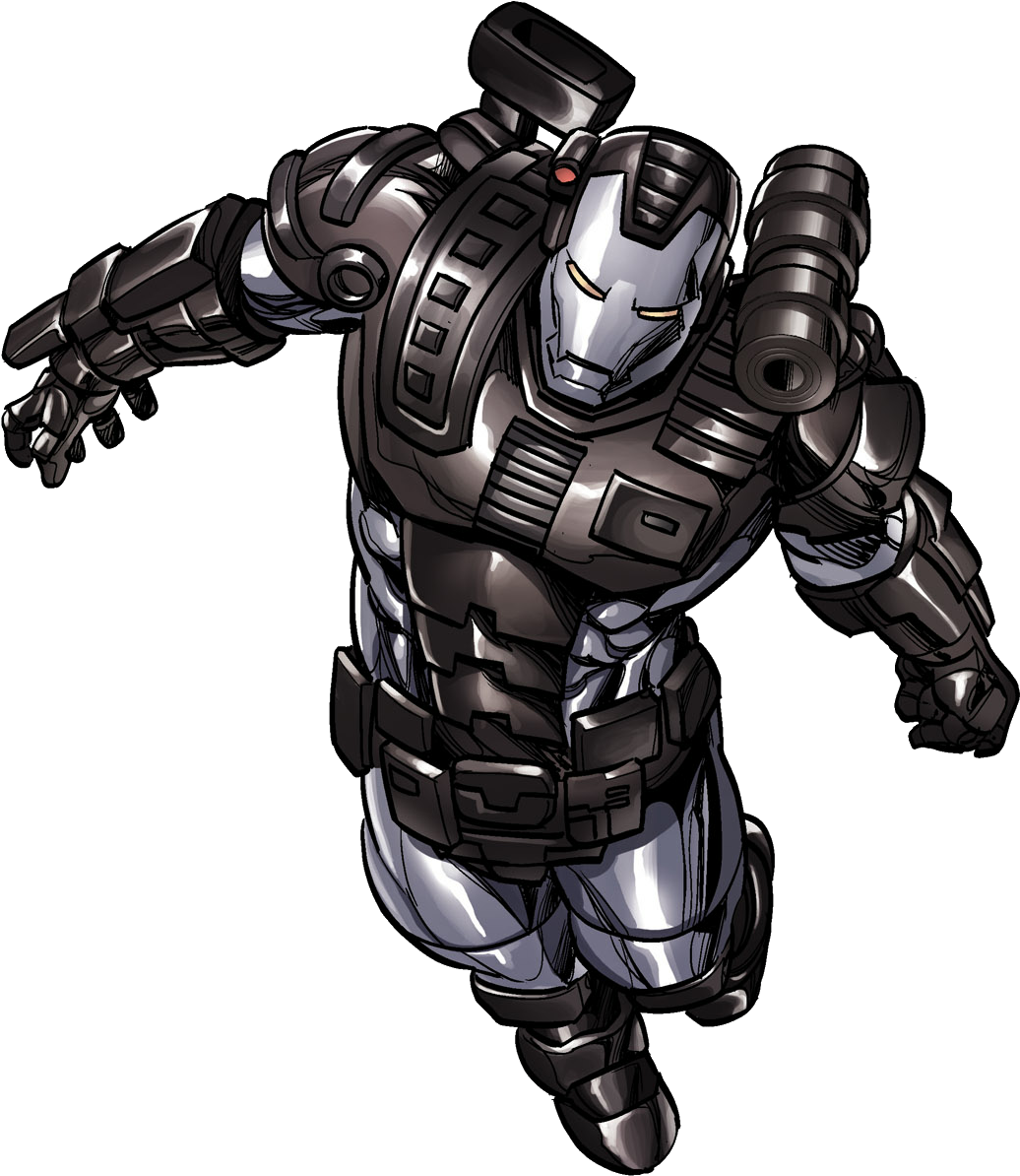 Iron Armor Suit Illustration