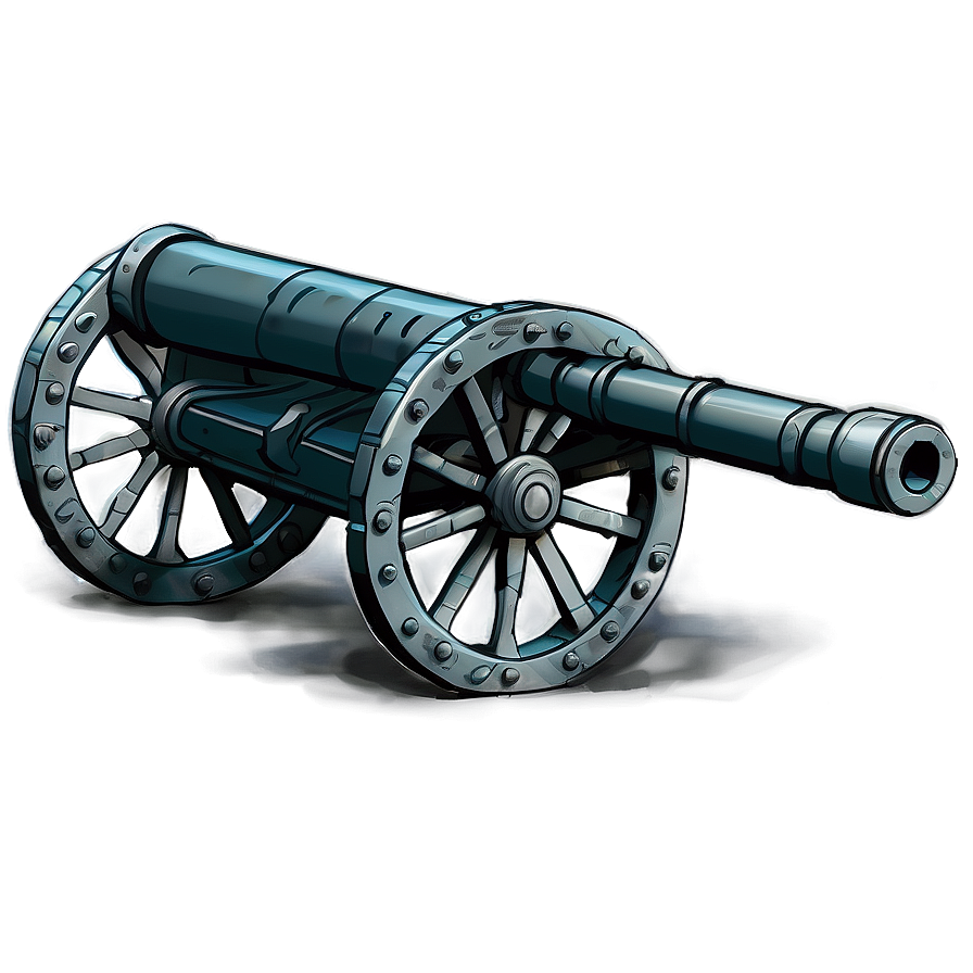 Iron Cast Cannon Png Qkq45