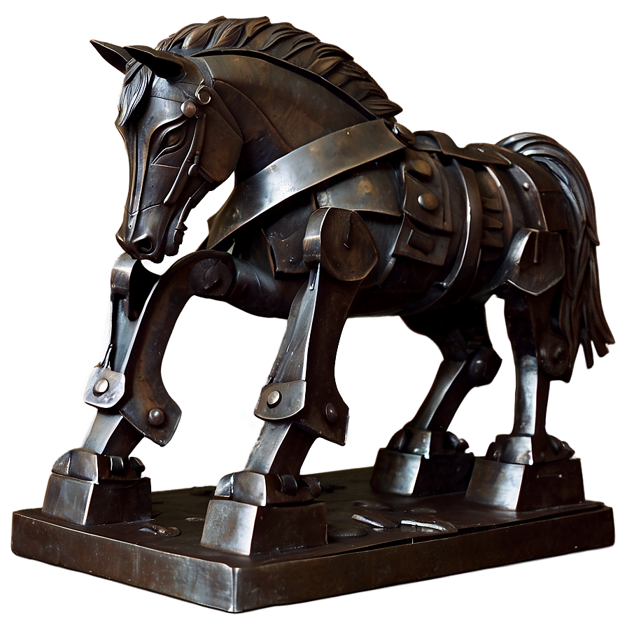 Iron Horse Sculpture Png 66
