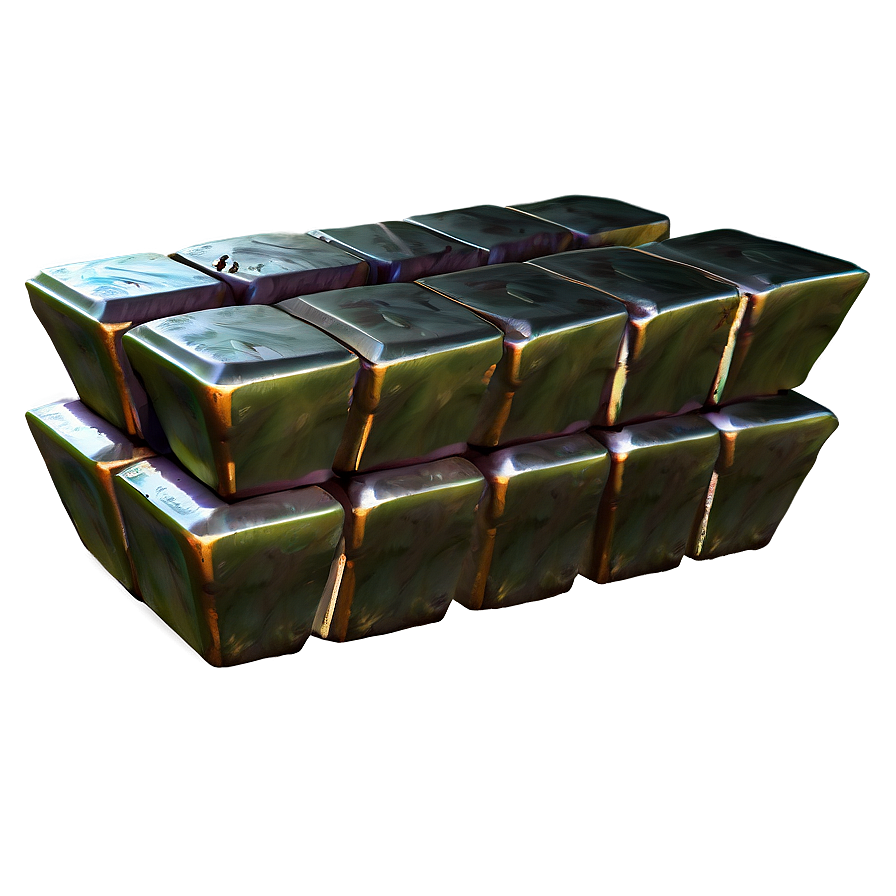 Iron Ingot Stack Png 06272024