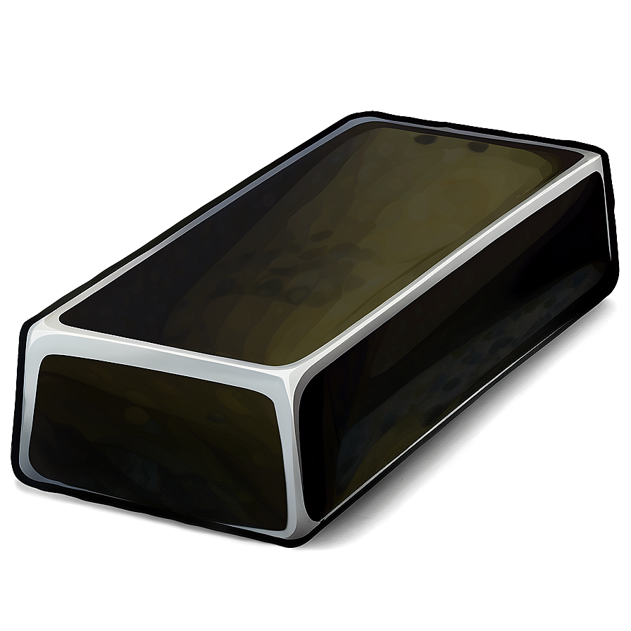 Iron Ingot With Shadow Png 06272024