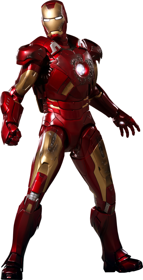 Iron Man Armor Standing Pose