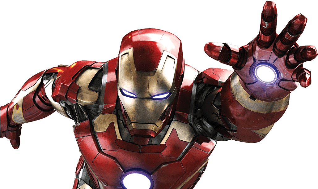 Iron Man Armored Hero Pose