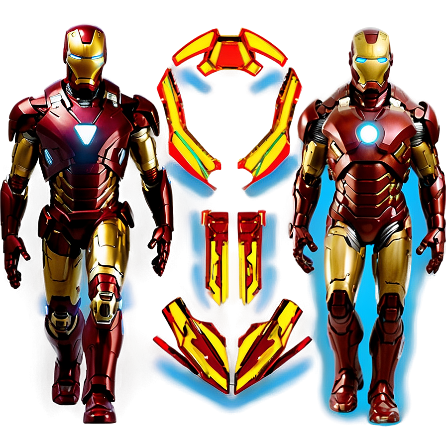 Iron Man Battle Suit Detail Png Bdc