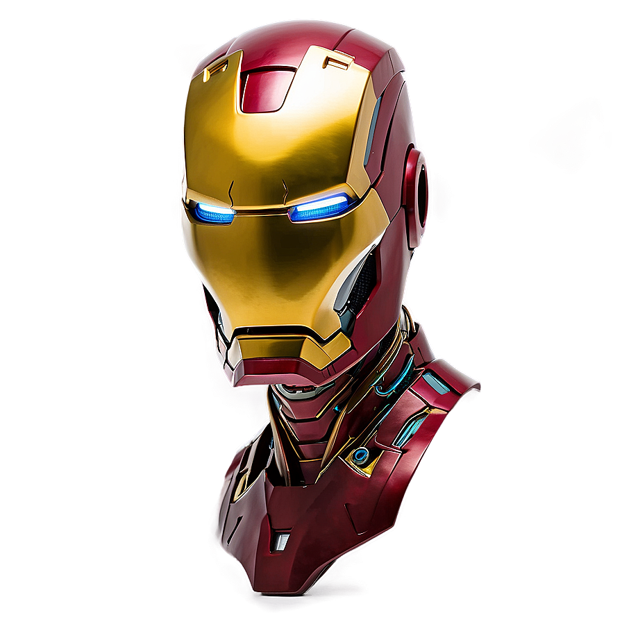 Iron Man Endgame Helmet Version Png Oio