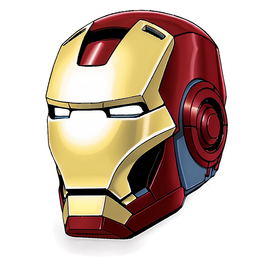 Iron Man Helmet Autocad Design Png 06122024