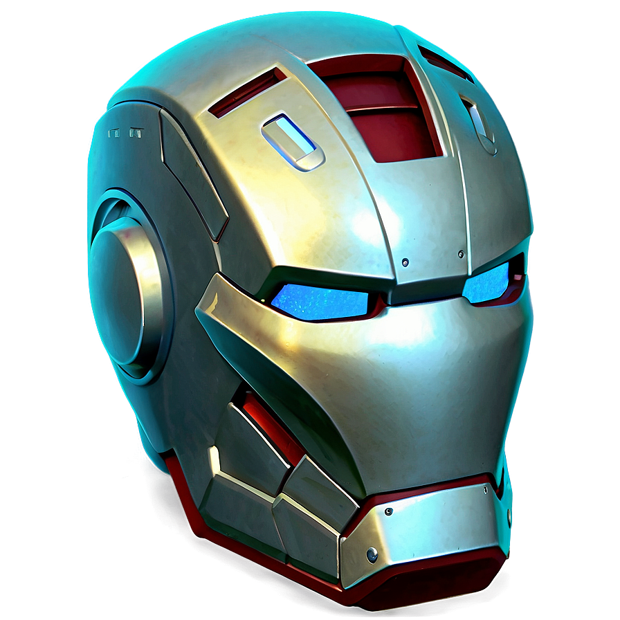 Iron Man Helmet Prototype Design Png 13