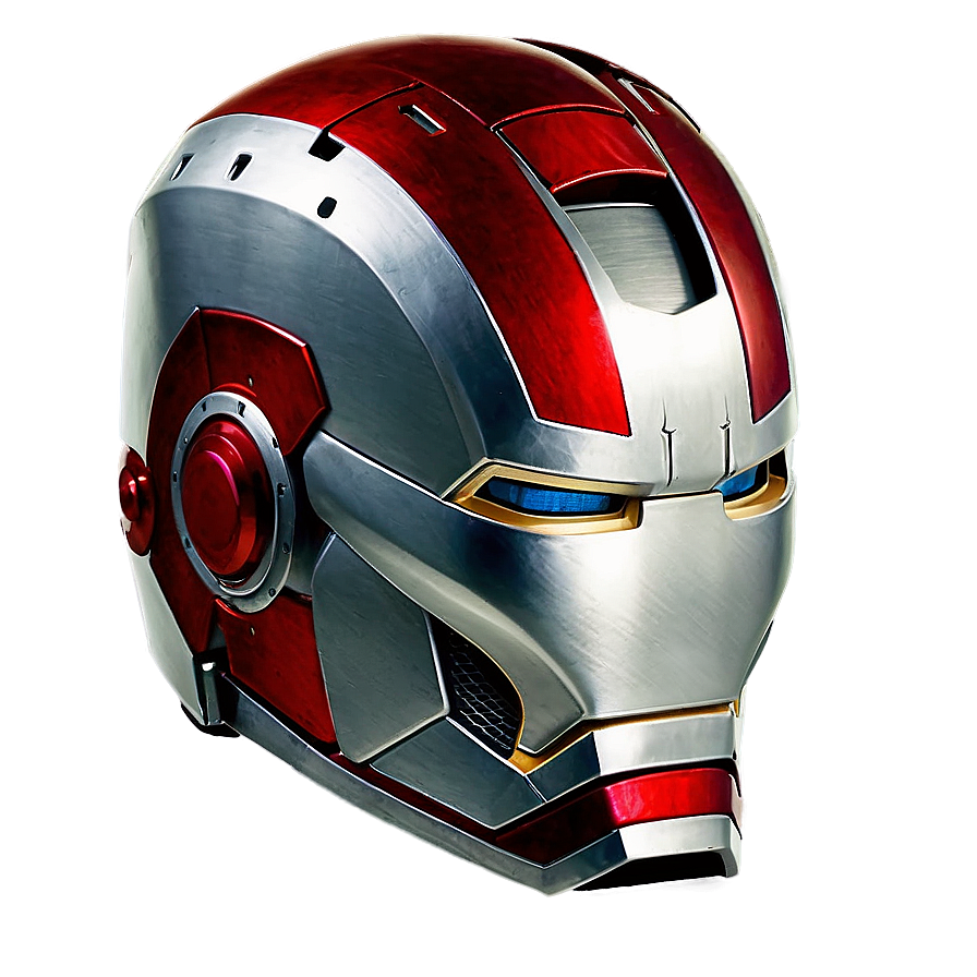 Iron Man Helmet Silver Centurion Png Ebs