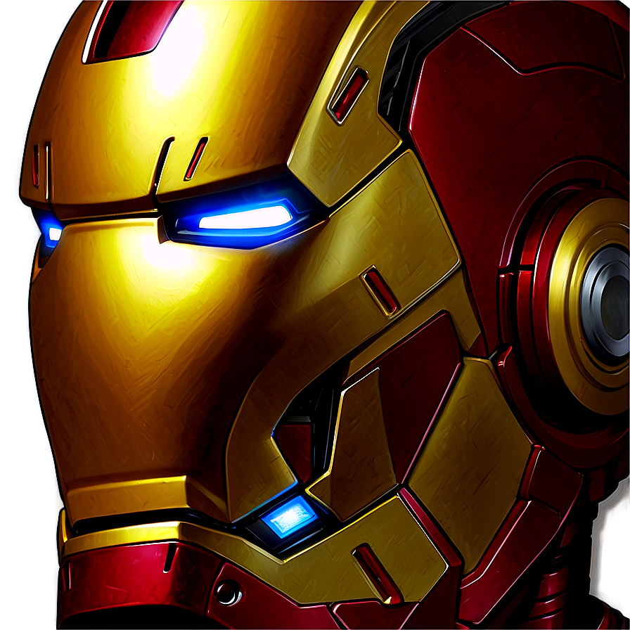 Iron Man Helmet Transparent Background Png 1