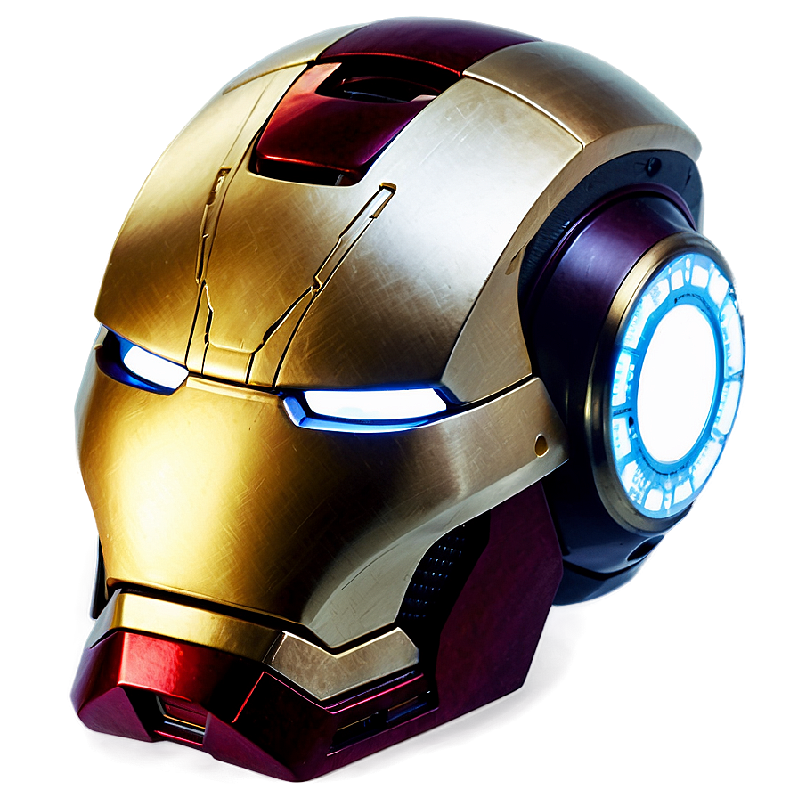 Iron Man Helmet With Hud Display Png Bbf