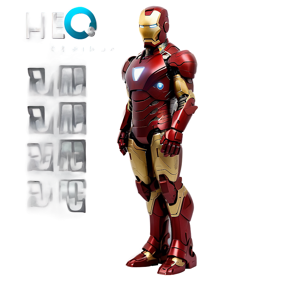 Iron Man Nano-tech Suit Png 06292024