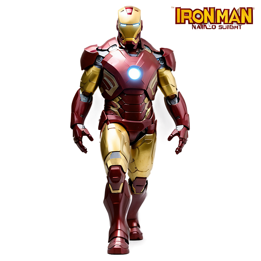 Iron Man Nano-tech Suit Png 06292024