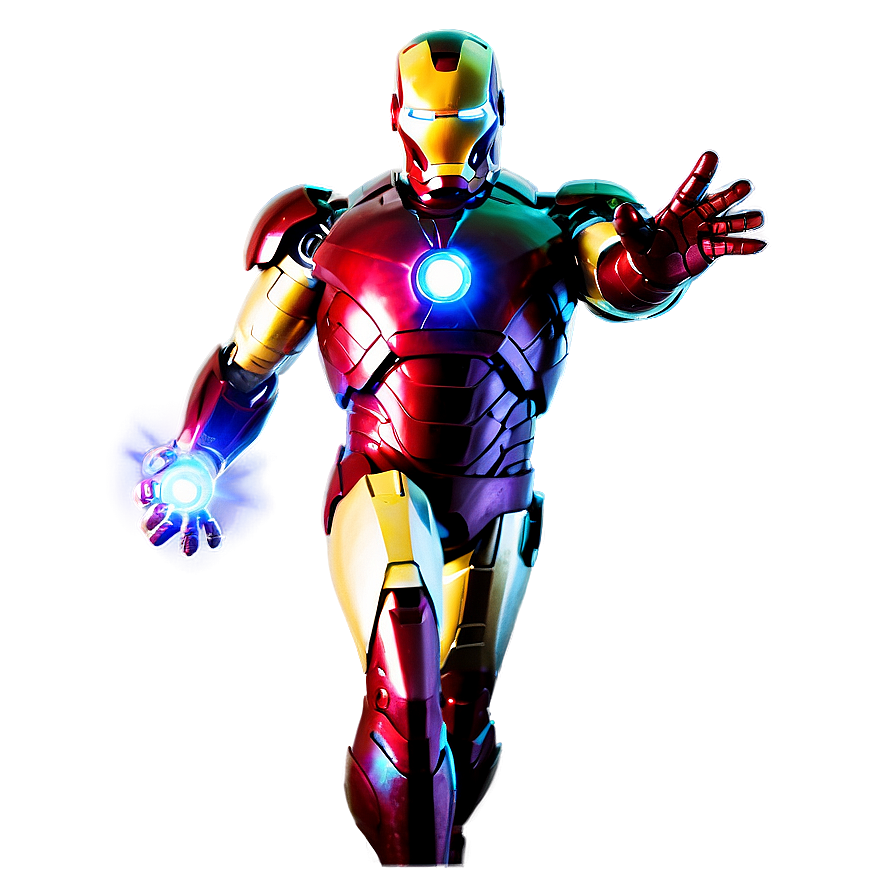 Iron Man Reactor Shine Png 13