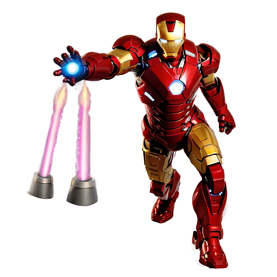 Iron Man Suit With Rocket Boosters Png 06292024