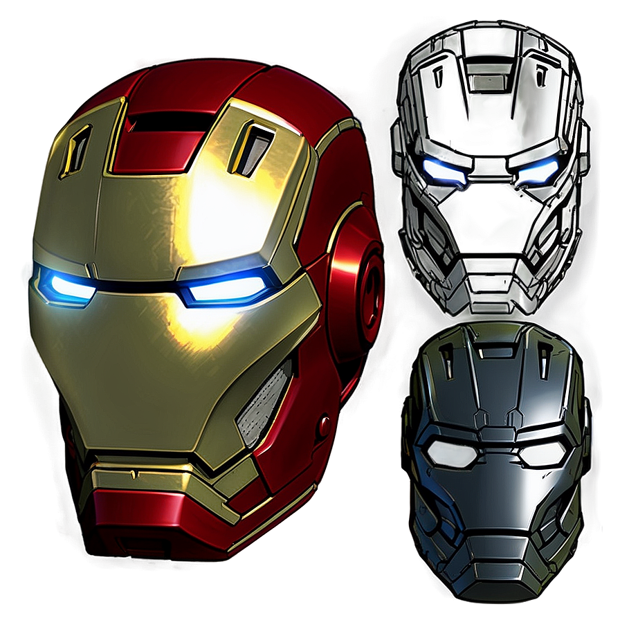 Iron Man War Machine Helmet Png 46