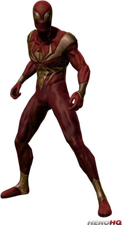 Iron Spider Costume Pose