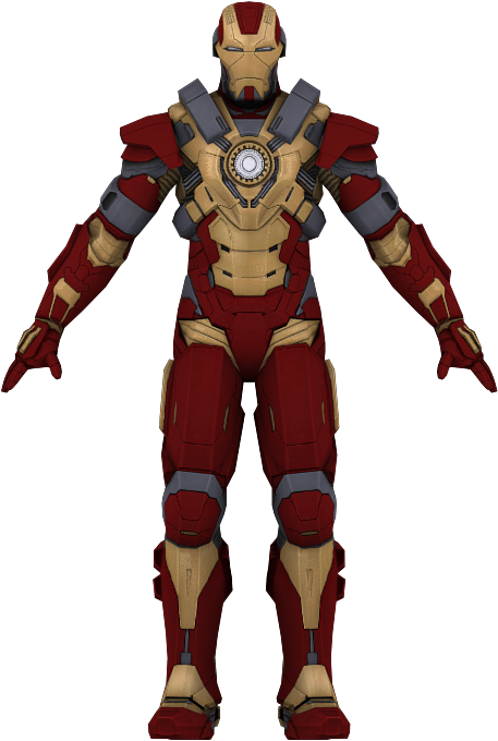 Iron Suit Armor Standing