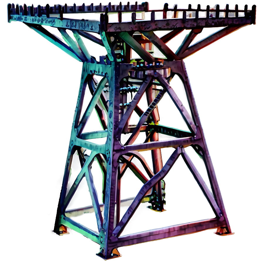 Iron Tower Structure Png Fvj