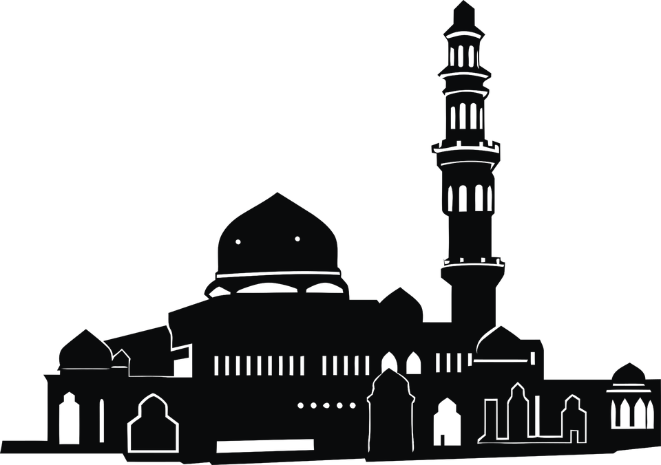 Islamic_ Mosque_ Silhouette_ Vector