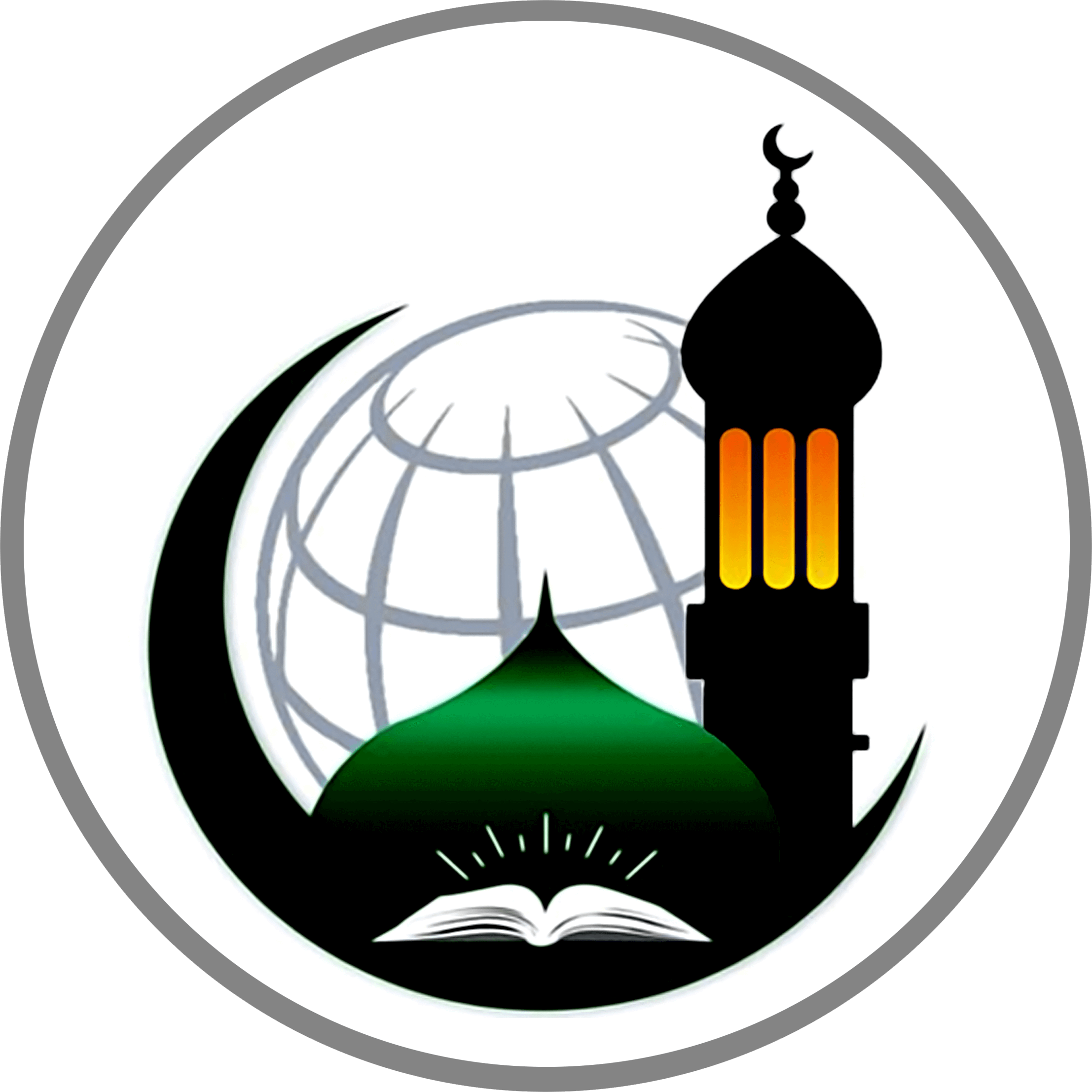 Islamic Symbols Crescent Mosque Globe