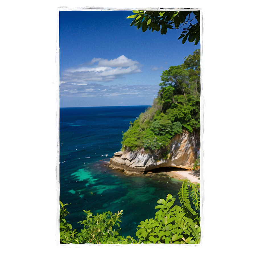 Island Cliff Diving Spot Png 24