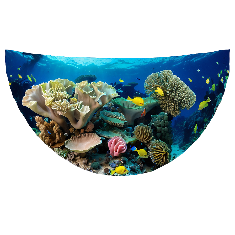 Island Coral Reef Underwater Png 05232024