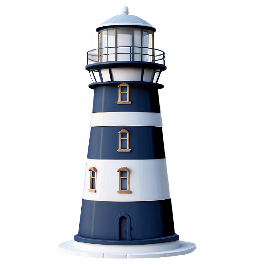 Island Lighthouse Beacon Png Stv