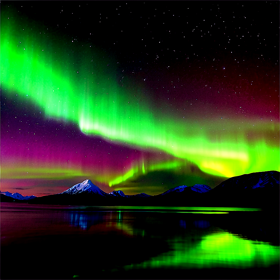 Island Northern Lights Png Tbk81