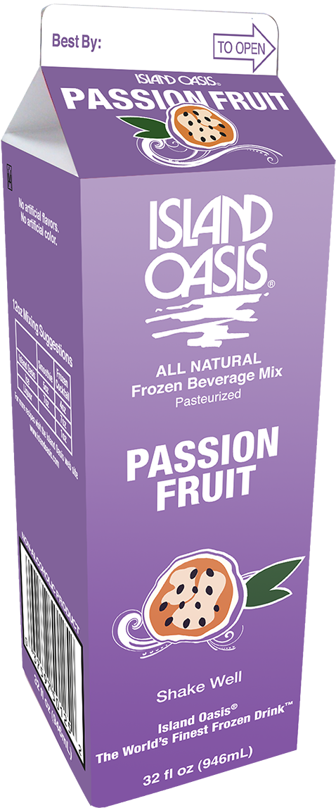 Island Oasis Passion Fruit Frozen Beverage Mix