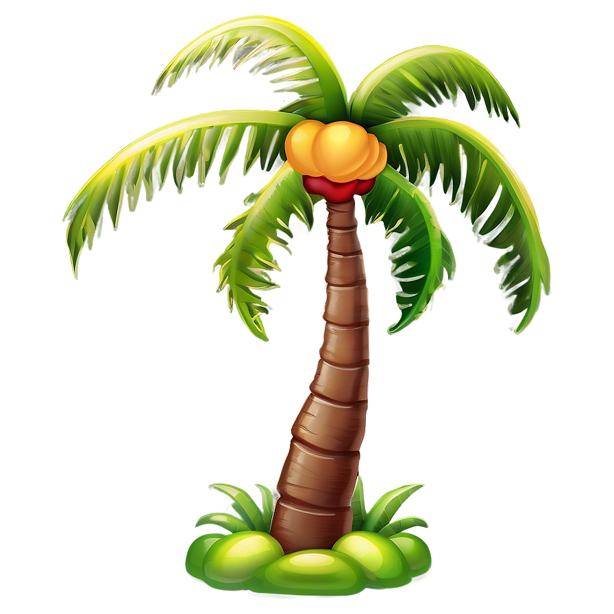 Island Palm Tree Emoji Png 57