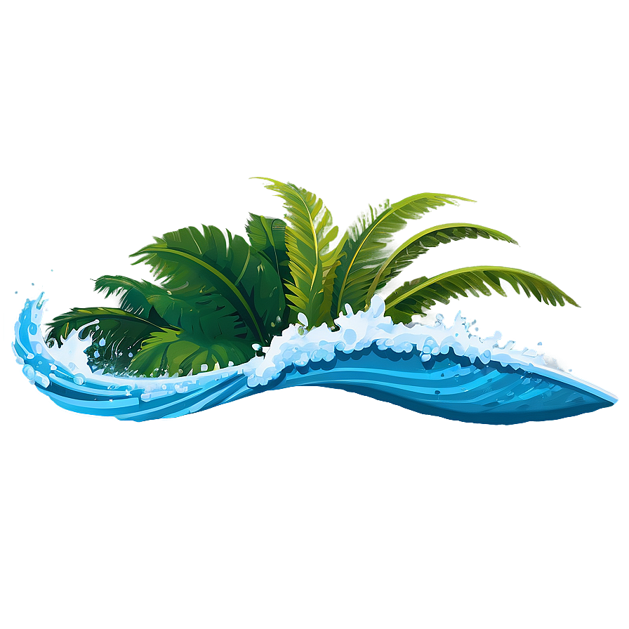 Island Surf Waves Png 05232024