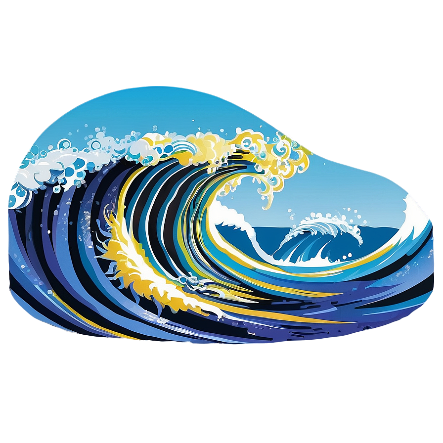 Island Surf Waves Png 23