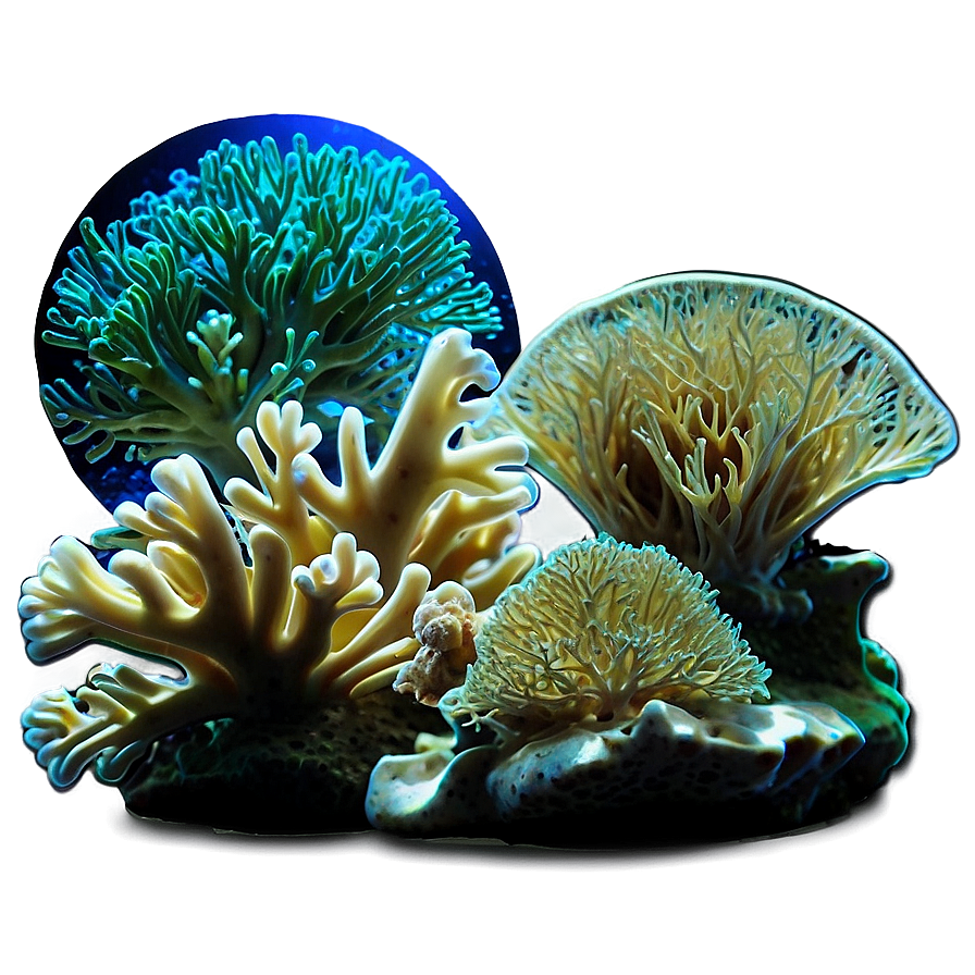 Island Underwater Coral Garden Png Spw