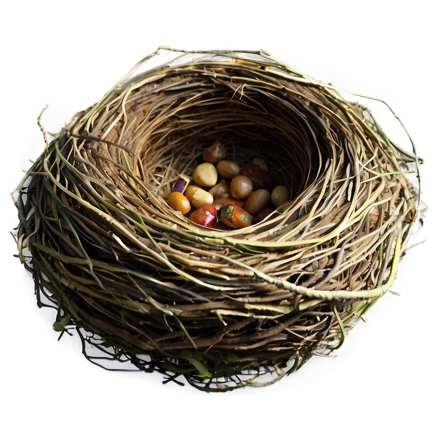 Isolated Bird Nest Png 06212024