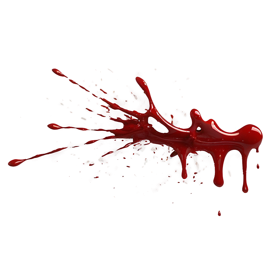 Isolated Blood Splatter Png 04302024