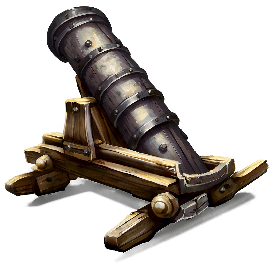 Isolated Cannon Png Lot